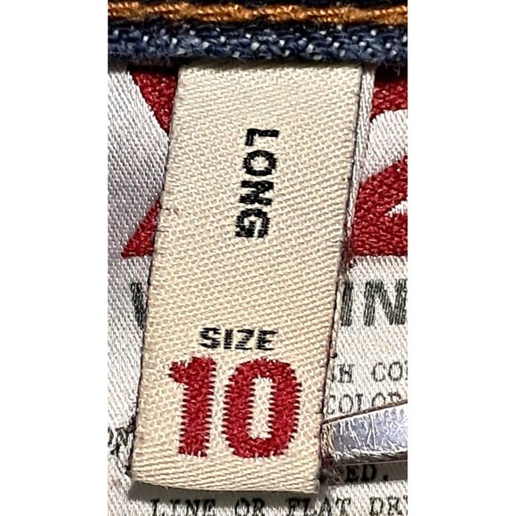 X2 Jeans Womens 10 L Slim Low Rise Boot Cut 06 Y2k Western Cowgirl - Picture 3 of 16